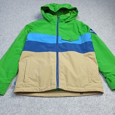 Burton DryRide Boys Ski Jacket Size L 148-155 Snowboarding Symbol-JK Kids Coat