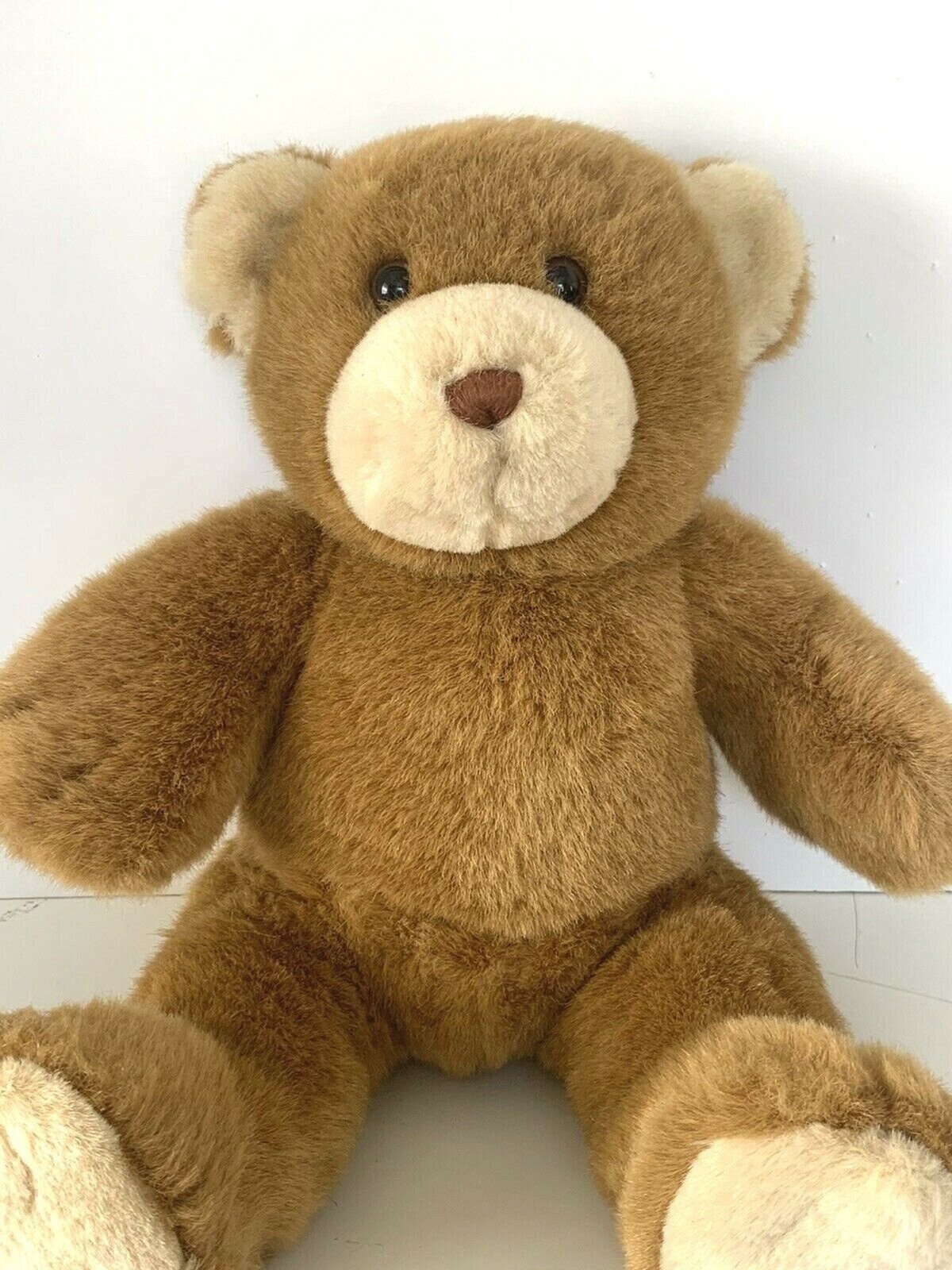 Build A Bear Workshop Brown Tan Stuffed Plush 15 Inch Teddy Bear BABW