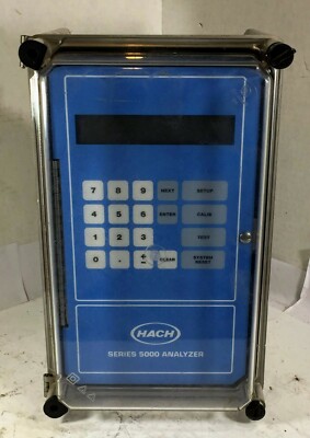 1 USED HACH SERIES 5000 SILICIA WATER ANALYZER CONTROL MODULE ***MAKE OFFER***