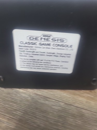 Saga Genesis At Games Console - Picture 15 of 24