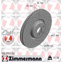 2X Zimmermann Sport Z Bremsscheibe 150.2957.52