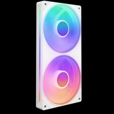 NZXT F240 RGB CORE 240mm Dual RGB Fan, RF-U24HF-W1 WHITE