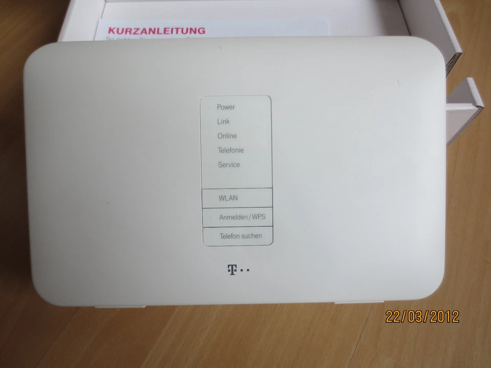 Telekom Speedport Hybrid 1300Mbit/s WLAN-Router - Weiß - Bild 4 von 4