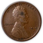 1915-D Lincoln Wheat Cent Extremely Fine XF Coin #6363