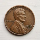 Photo of a 1962-D Lincoln Memorial Cent from an eBay listing that sold on Jul 20, 2026