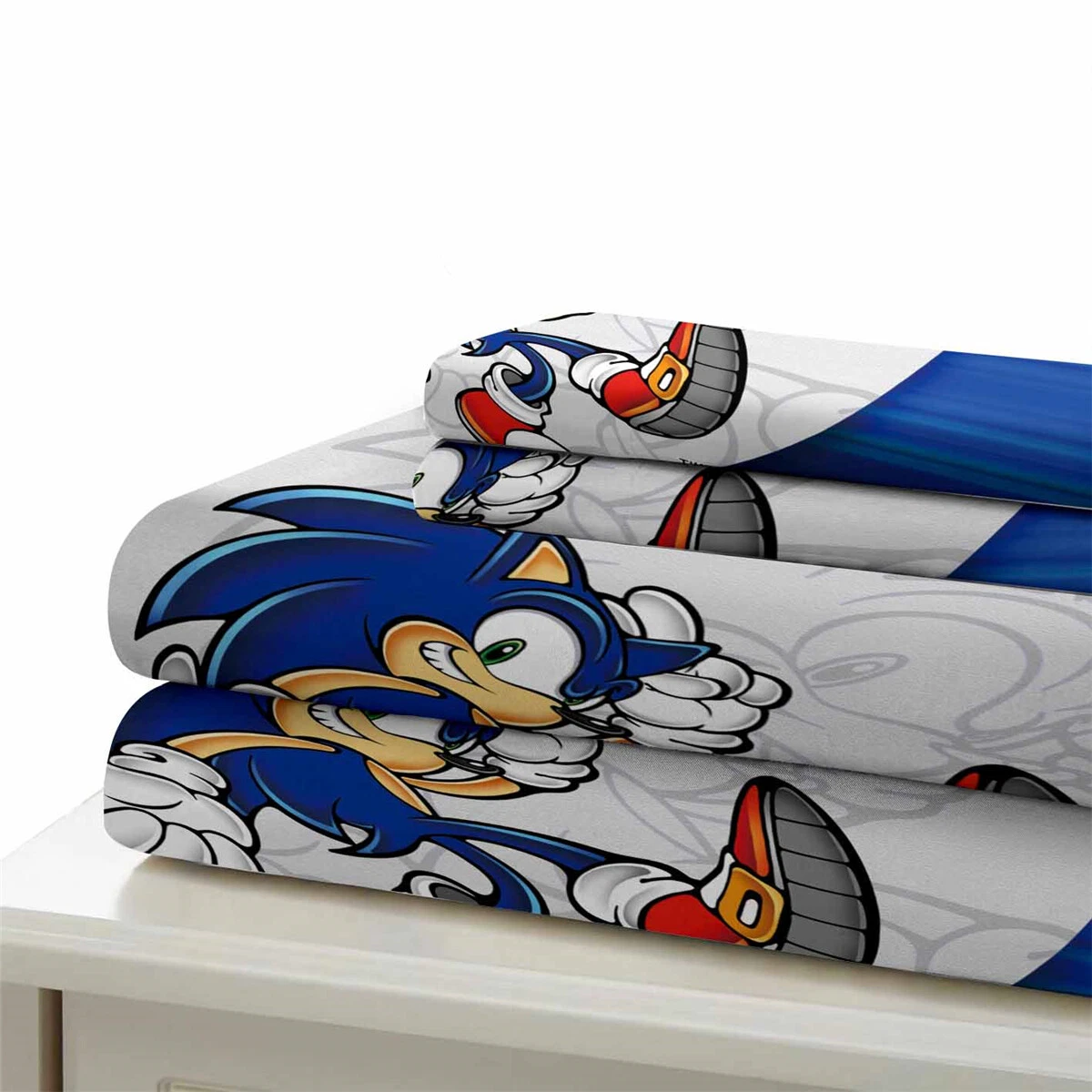 Sonic The Hedgehog Bedding Set, Gift for Friends