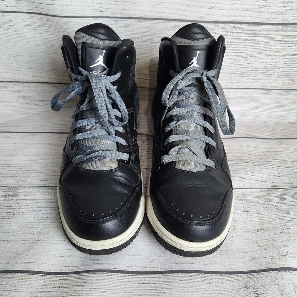 Кроссовки Nike Air Jordan Flight SC-3 Premium черные серые размер 11 641444-003 - Изображение 2 из 4