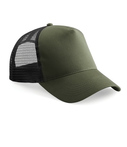Beechfield Mezza Rete Trucker Cotone Pannello Frontale Visiera Baseball Cappello - Foto 23 di 34