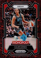 Haley Jones #43 Red Icon Prizm 2024 Panini WNBA Monopoly