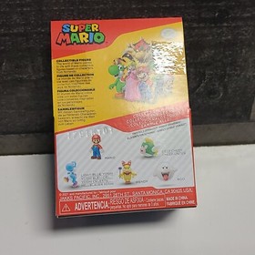 FIGURA YOSHI AZUL SUPER MARIO MUNDO DE NINTENDO 2.5" MANCAVE JAKKS PACIFIC NES