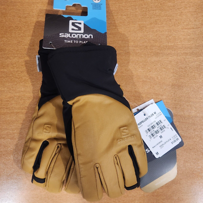 Propeller Gloves Salomon Waterproof Gloves Salomon Propeller One Deep Black  Buy Salomon Propeller One Deep
