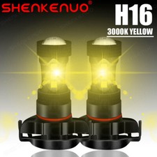 5202 Led Fog Light Bulbs Golden Yellow For Chevy Suburban Tahoe 2007-2014 3000k