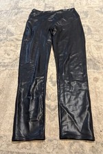 NWOT Jane and Bleecker Women's Faux Leather Legging, Black Size XL X-large