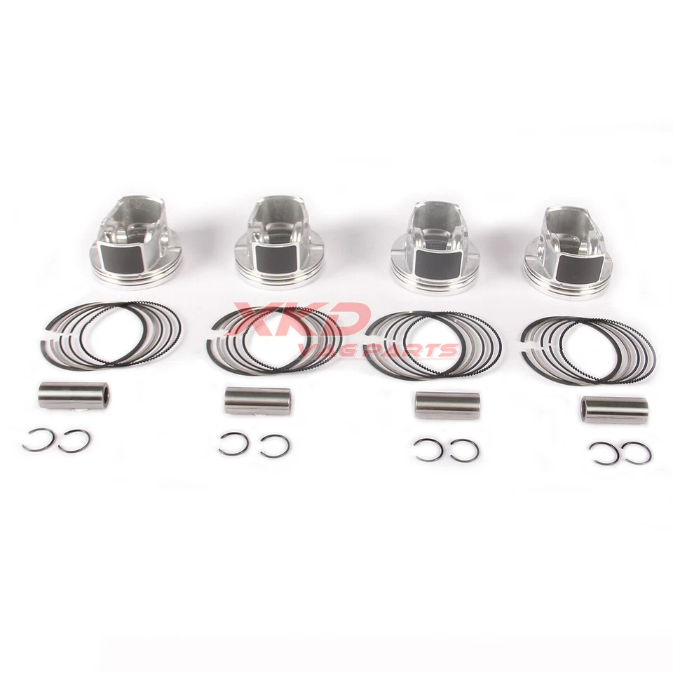 1.6L Pistons & Ring Kit Ø 19 mm Fit For Buick Chevrolet Opel Astra LDE - Image 3 of 4
