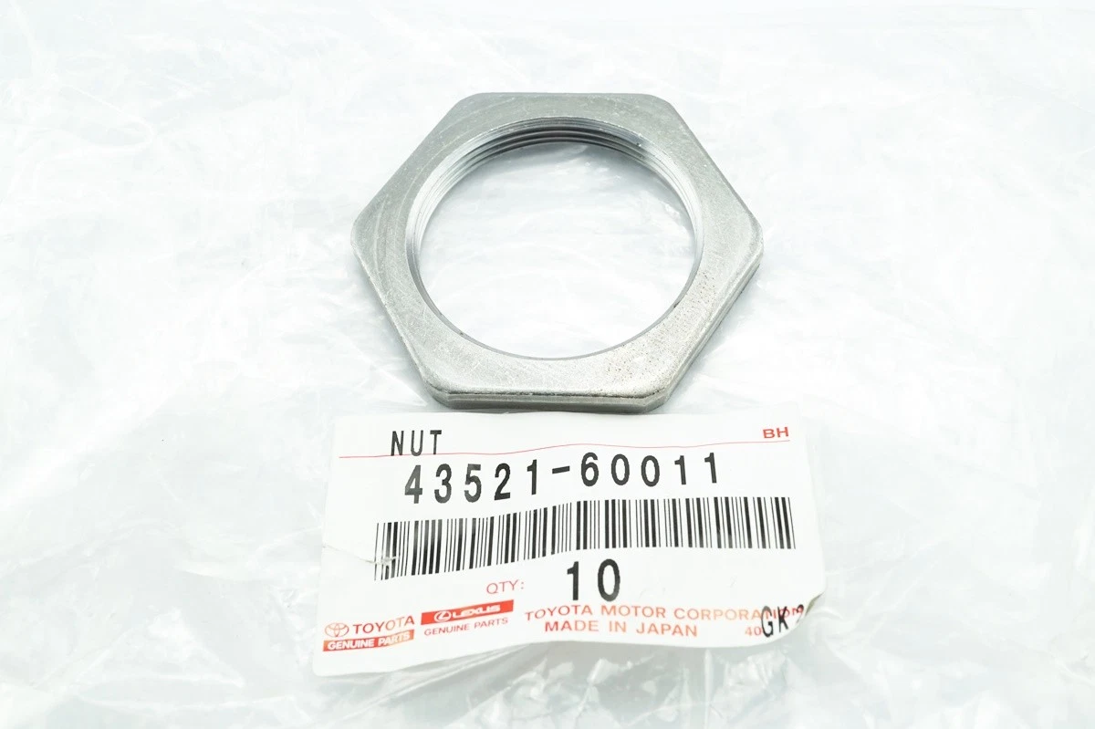 43521-60011 GENUINE PART Nut Front Wheel Adjusting Toyota | eBay 