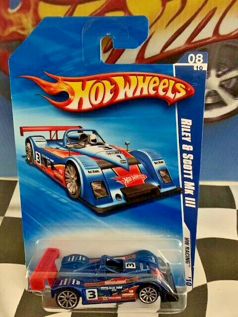 Hot Wheels 2010 HW Racing 8/10 HW Racing 1994 Riley & Scott Mk III Blue 10sp