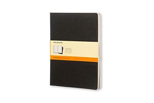 Ruled Cahier L - Black Cover (3 Set) Moleskine - Image 2