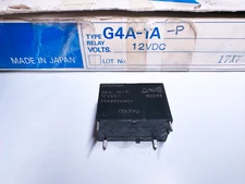 G4A-1A-P DC12 Omron PCB Power Relay 12VDC SPST-NO 20A 250VAC 4-Pin G4A-1A-P-12V