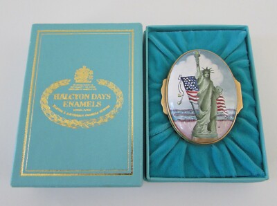 Tiffany & Co. Halcyon Days Statue of Liberty 100th Anniversary