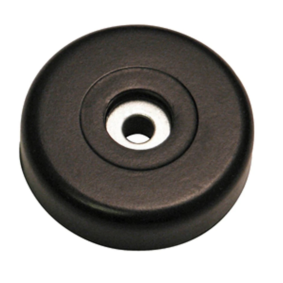 Eagle & Altai Black Rubber Foot with Integral Steel Wash