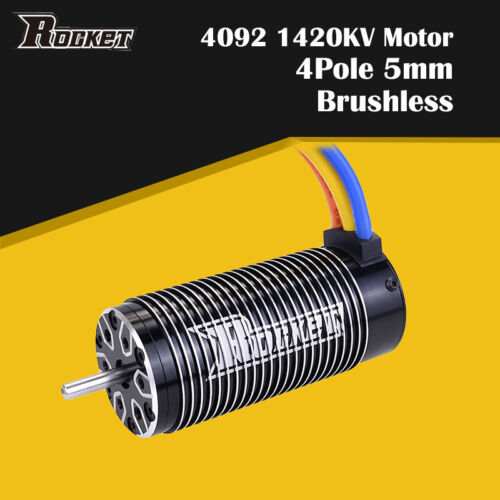 Rocket RC Car 4092 1420KV 4Pole 5mm Sensorless Brushless Motor with Heat Sink - Picture 1 of 13