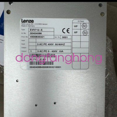 Lenze EVV-712-E  DHL or FedEX or UPS