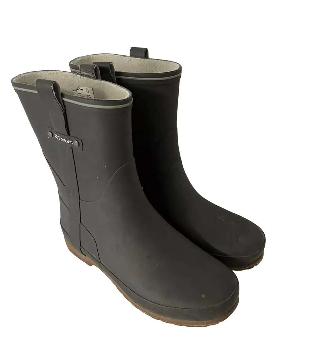 Womens gray cheap rain boots