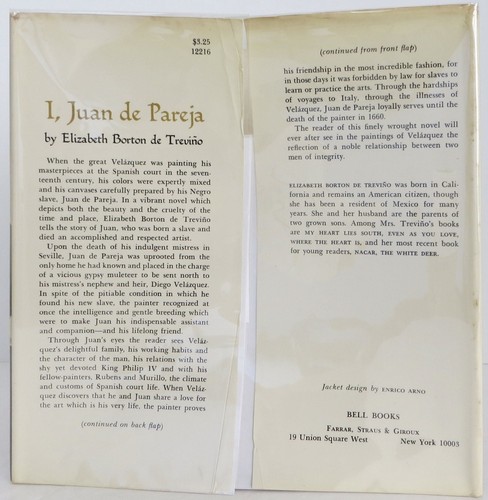 Elizabeth Borton De Trevino / I Juan de Pareja 1st Edition 1965 #2407501 - Picture 4 of 5