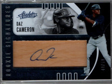 2021 Absolute Rookie Baseball Material Signatures Blue #138 Daz Cameron Auto /50