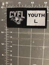 CYFL Cougar Jugend Fu&szlig;ballliga Patch Tag L UCFC UYFC Utah County Konferenz