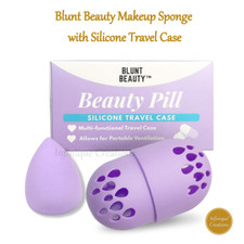 Beauty Makeup Sponge Blender Travel Case-Foundation Sponge Holder Carrying Case