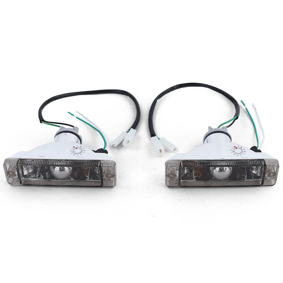 Klarglas Blinker mit Standlicht Schwarz Smoke für VW Golf 1 2 Jetta 1 2 Polo 86C - Bild 4 von 4