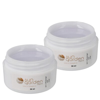 UV 1-Phasengel klar 2 x 30ml - UV Gel 1-Phasen klar