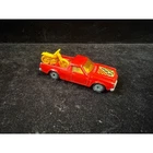 Matchbox Superfast No 60 Holden Pick-up Red 1977 Lesney England with Motorcycle