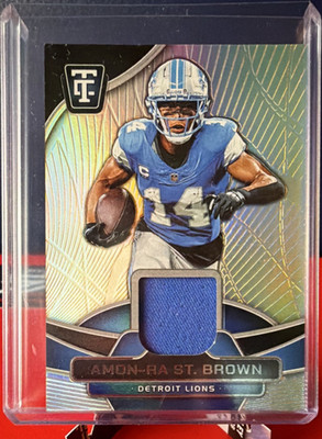 Panini 2024 Totally Certified Materials Amon-Ra St. Brown Lions #TCM-ASB /149