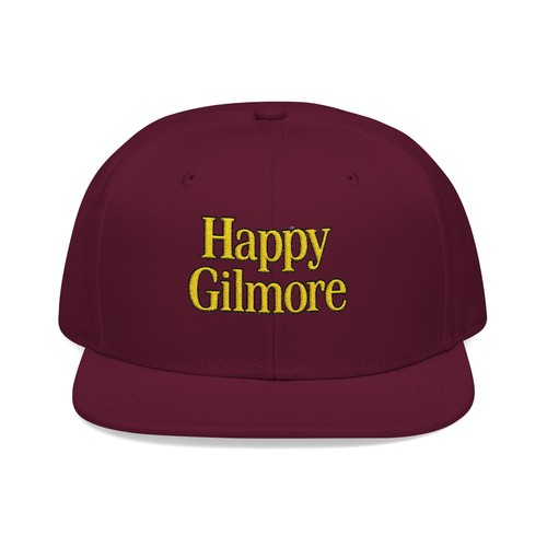 Embroidered Snapback Cap - Happy Gilmore Inspired Trendy Hat - Picture 86 of 86