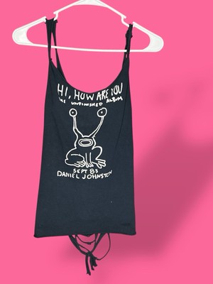 Vintage 2005 Daniel Johnston (Hi How Are You) 1983 Cut Up And Slashed Tank