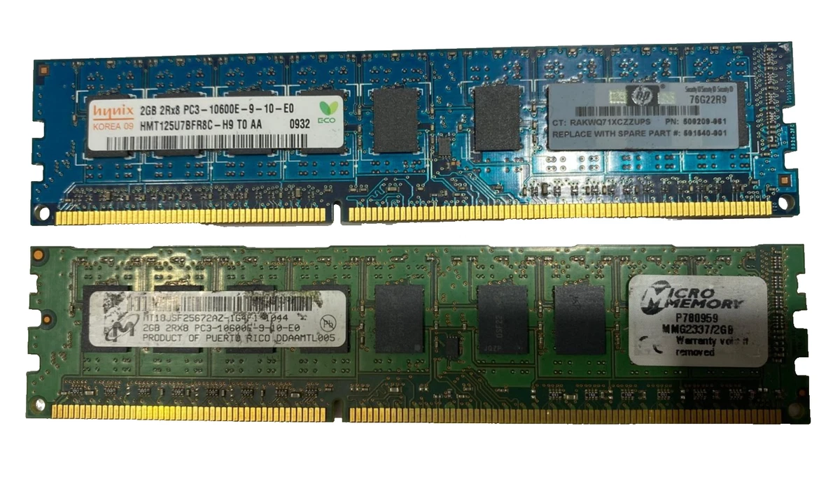 Mémoire 2Gb 1Rx8 PC3 12800S SODIMM Hynix ... - Ordi Spare