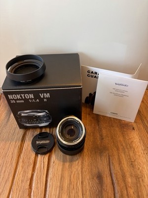 Voigtländer Nokton 35mm F1.4 MC VM II NEU