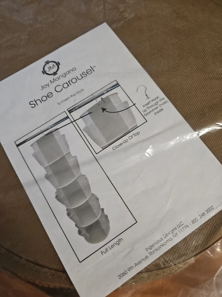 Carrusel de zapatos Joy Mangano - Caqui Foto 2 de 3