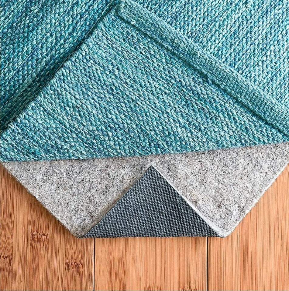 RUGPADUSA -Dual Surface - 5'x7' - 1/4" Thick - Felt + Rubber - Non-Slip - Image 4 of 4