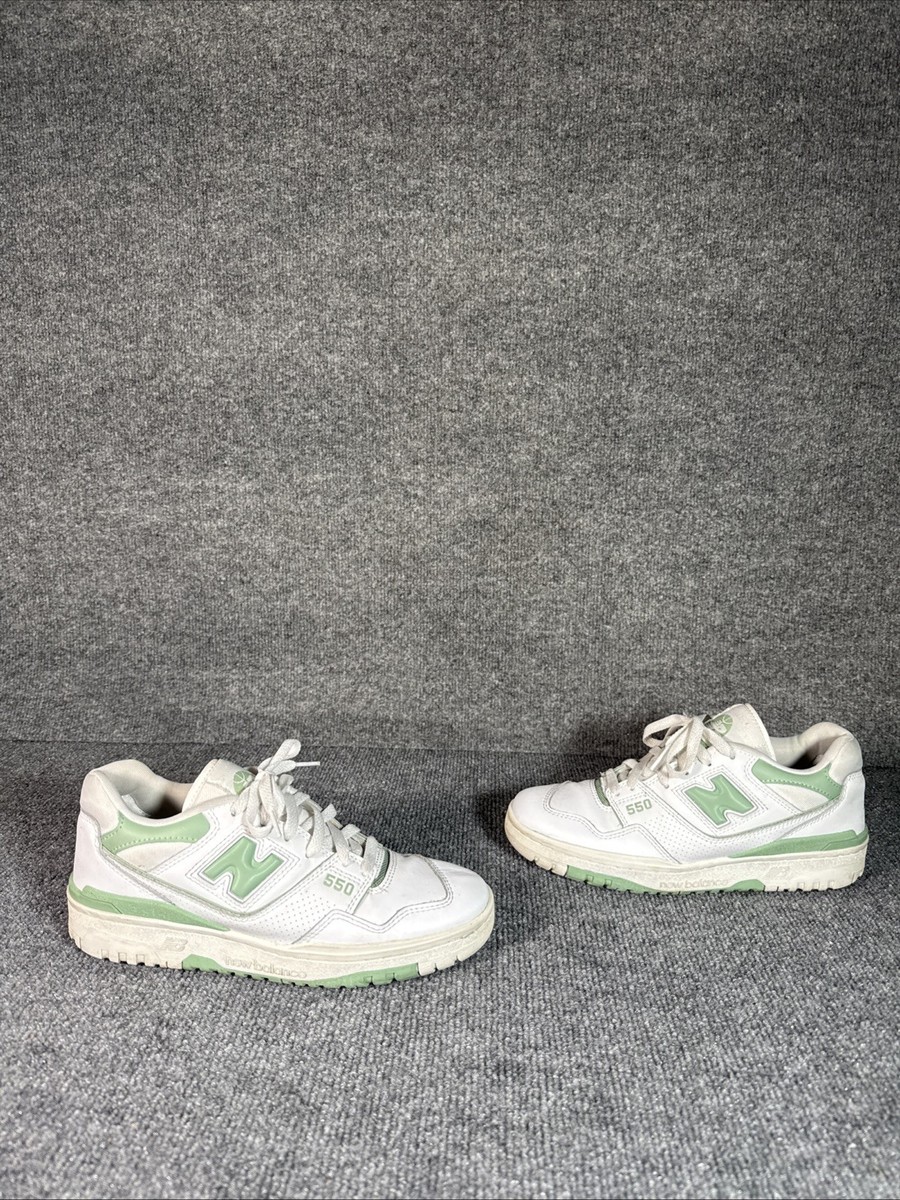 New Balance 550 Shoes Mens Size 8.5 White Sneakers Mint  display picture 3