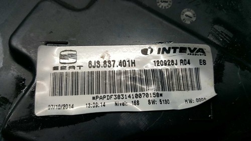 6J3837401H ELEVALUNAS DELANTERO IZQUIERDO / 6J3837461 / 234226 PARA SEAT IBIZA S - Imagen 5 de 10