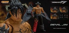 Storm Collectibles Tekken Devil Jin 1/12 Figure Ken Bandai Medicom Medicos Super