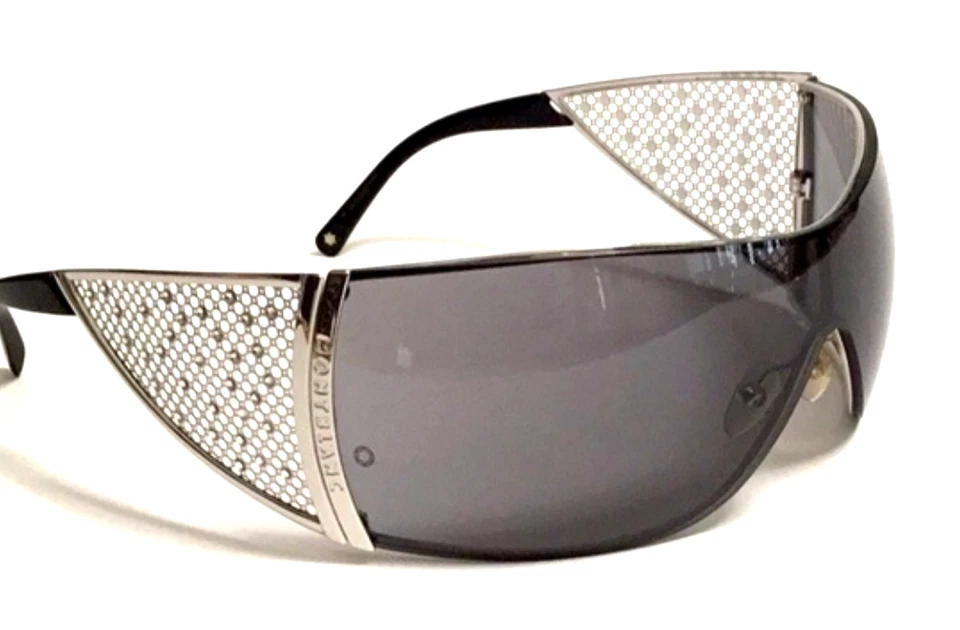 Montblanc щит солнцезащитные очки ОПРАВА серый зеркало линзы женщин - Изображение 2 из 4