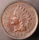 1895 INDIAN CENT | FRESH FROM AN OLD COLLECTION | LOT BB-935