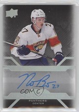 2016-17 UD Black Pro Penmanship Nick Bjugstad #PEN-NB Auto 1o3