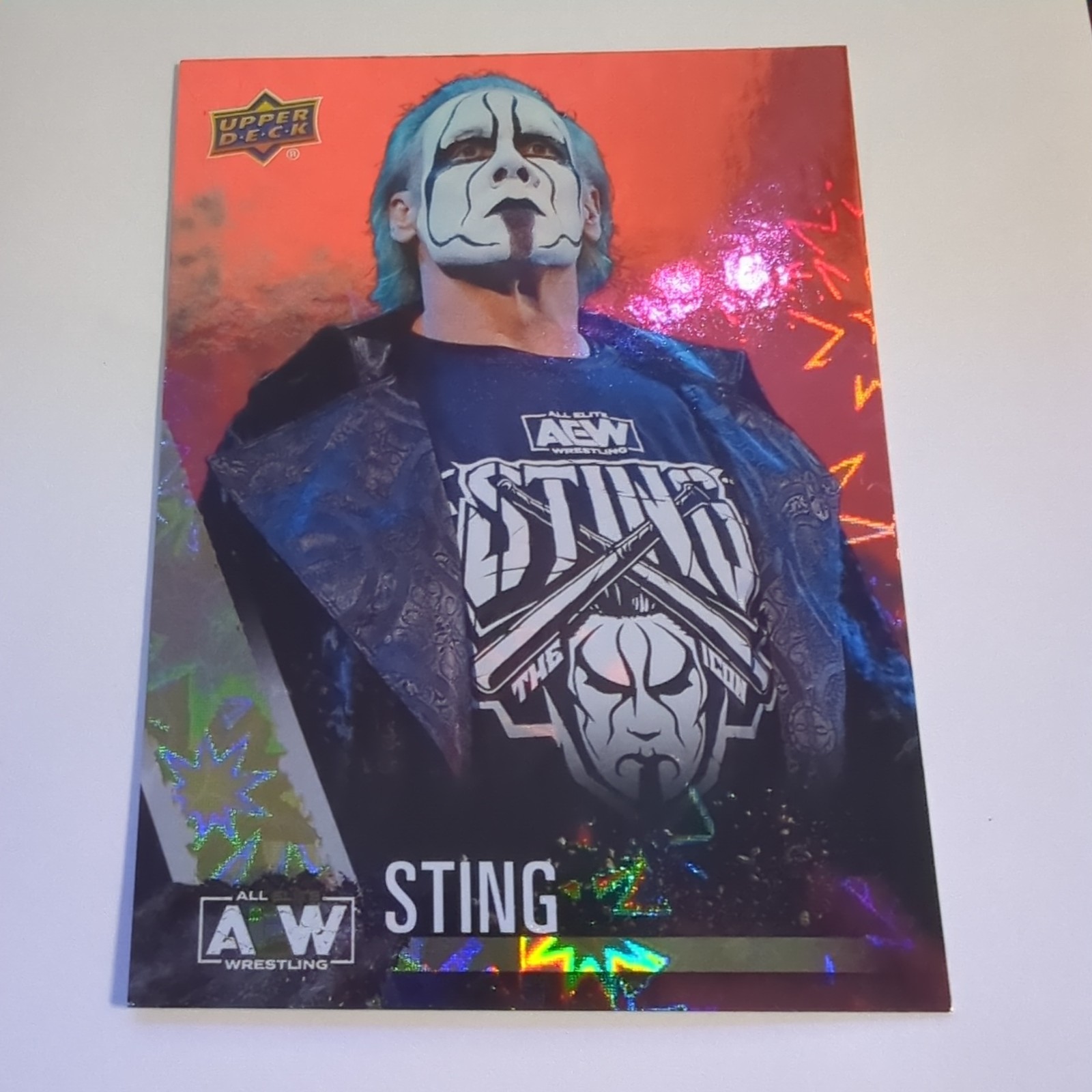2021 Upper Deck AEW #77 Sting Dynamite