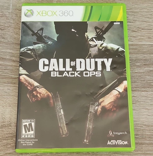 Activision Call of Duty: Black Ops Xbox 360 Shooter M NTSC-U/C 2010 Manual