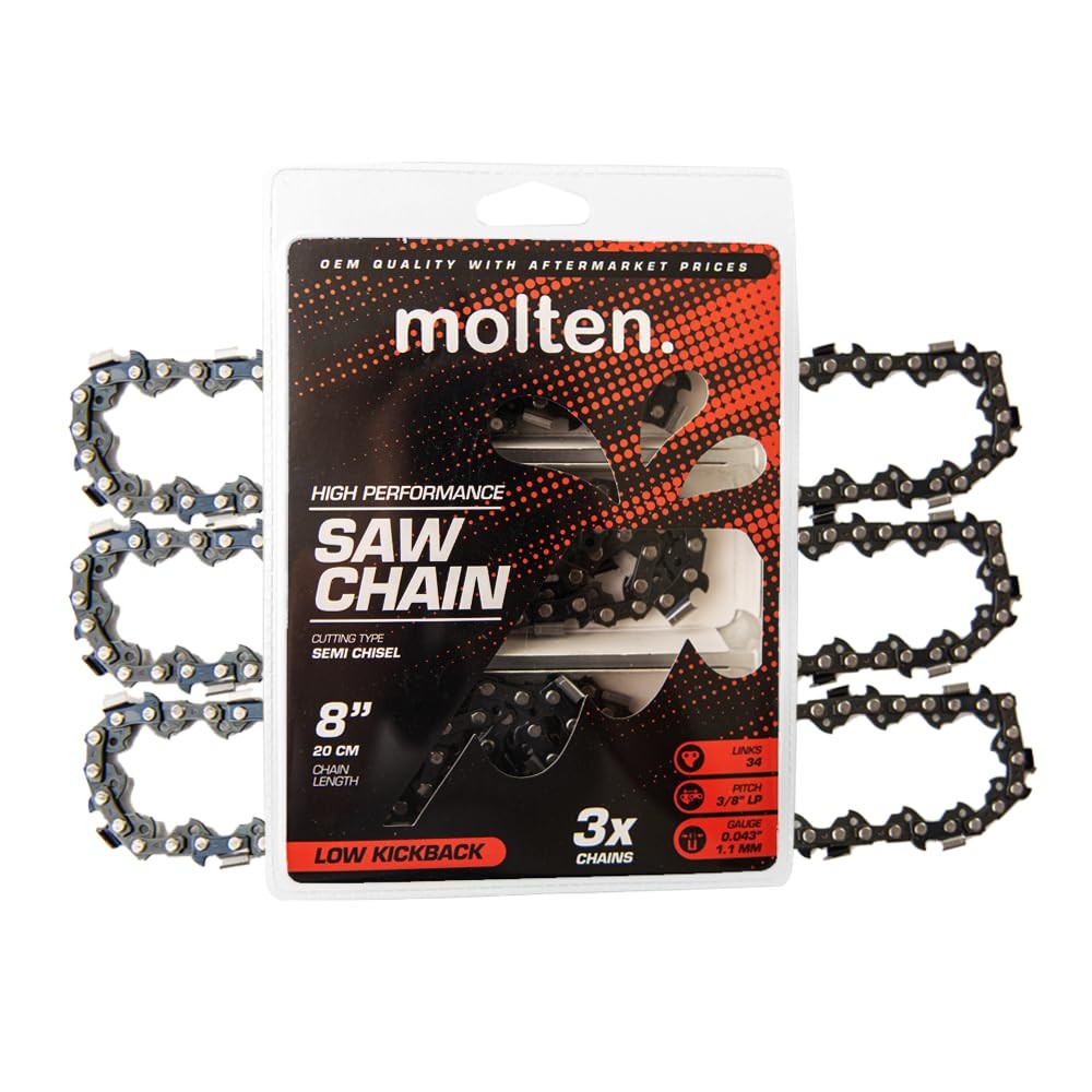 DeWalt Pole Saw Chain 8 Inch Chainsaw Chain Fits DCCS623B, DCPS620B, DCPS620,...